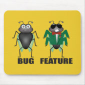 Bug vs Feature Muismat (Voorkant)