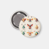 bug, wezenmagneet, rare pin magneet (Voorkant / Achterkant)