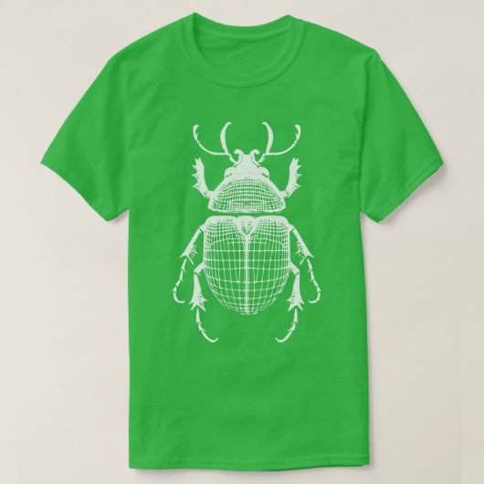 Bug Wireframes-ontwerp T-shirt (Design voorkant)