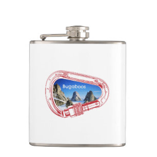 Bugaboos bergbeklimmer Carabiner Heupfles
