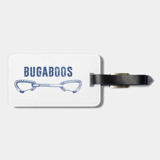 Bugaboos Klim Quickdraw Bagagelabel (Achterkant horizontaal)