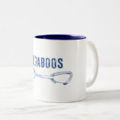 Bugaboos Klim Quickdraw Tweekleurige Koffiemok (Voorkant rechts)