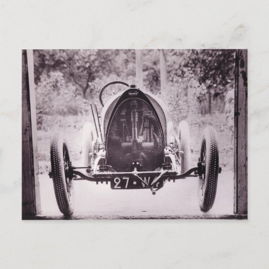 BUGATTI 1913 BRIEFKAART (Voorkant)