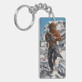 Bugbear Hero Child Rescue Fantasy Acryl Sleutelhan Sleutelhanger (Voorkant Links)