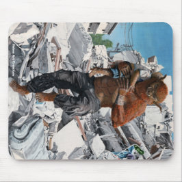 Bugbear Hero Child Rescue Fantasy Art Mousepad Muismat