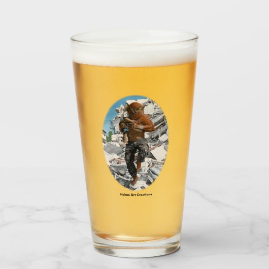 Bugbear Hero Child Rescue Fantasy Drink glas (Voorkant gevuld)