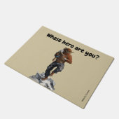 Bugbear Hero Redding Kind Fantasy Art Deur Mat (Schuin)