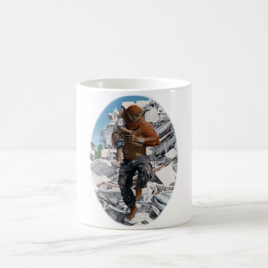 Bugbear Hero Redding Kind Fantasy Art Koffie Mok (Center)