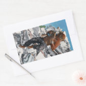 Bugbear Hero redt Stickers van kinderfantasiekunst (Envelop)