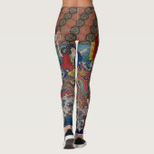 Bugeishi Fighting Zee Monsters Leggings (Achterkant)