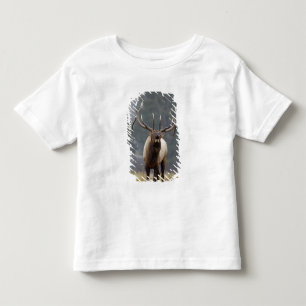 Bugelend Wapiti-hert, Yellowstone NP, Wyoming 2 Kinder Shirts
