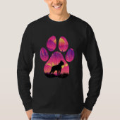 Bugg Paw Mom Dad Dog  Women Men T-shirt (Voorkant)
