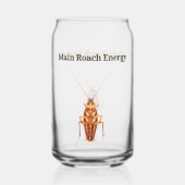 Bugged & Boujee Glass | The Unhinged Closet Blikvorm Glas (Voorkant)