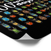 Bugged mijn leraar voor 100 dagen schoolcadeau voo poster (Hoek)