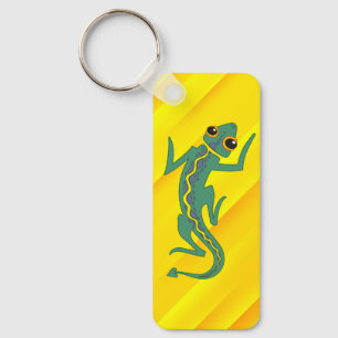 Buggi Green Lizard Artistic Clipart-27847 Sleutelhanger