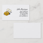 Buggies Bumblebee Visitekaartje (Voorkant / Achterkant)