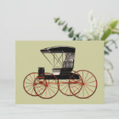 Buggies en Carriages-uitvindingen Kaart (Staand voorkant)