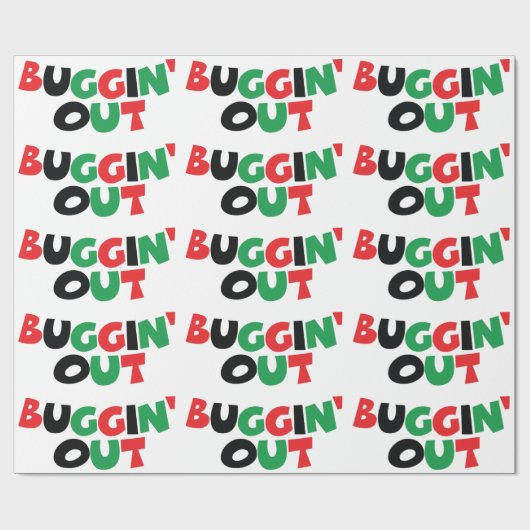 Buggin-out Cadeaupapier (Vlak)