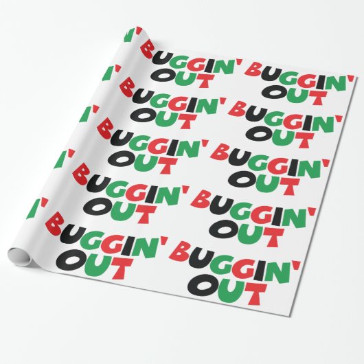 Buggin-out Cadeaupapier (Uitgerold)
