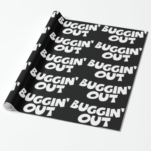 Buggin-out Cadeaupapier (Uitgerold)