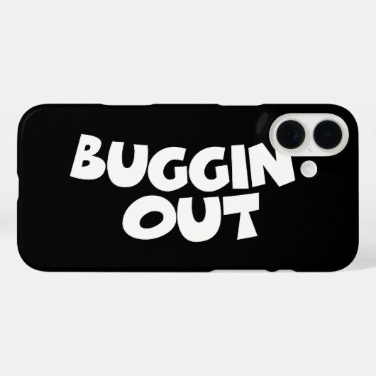 Buggin-out Case-Mate iPhone Case (Achterkant (horizontaal))