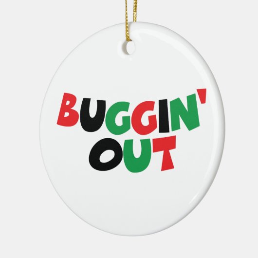 Buggin-out Keramisch Ornament (Links)