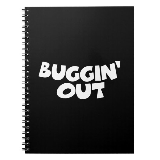 Buggin-out Notitieboek (Voorkant)