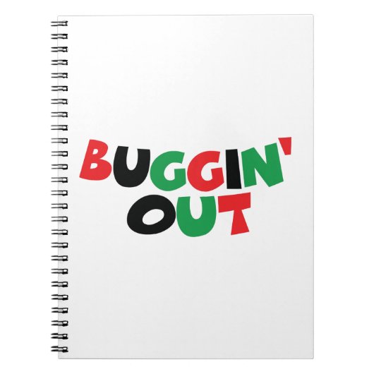 Buggin-out Notitieboek (Voorkant)