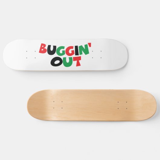 Buggin-out Skateboard (Horizontaal)