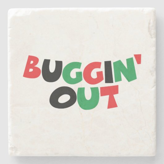 Buggin-out Stenen Onderzetter (Voorkant)
