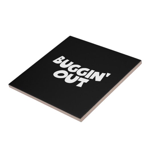 Buggin-out Tegeltje (Zijkant)