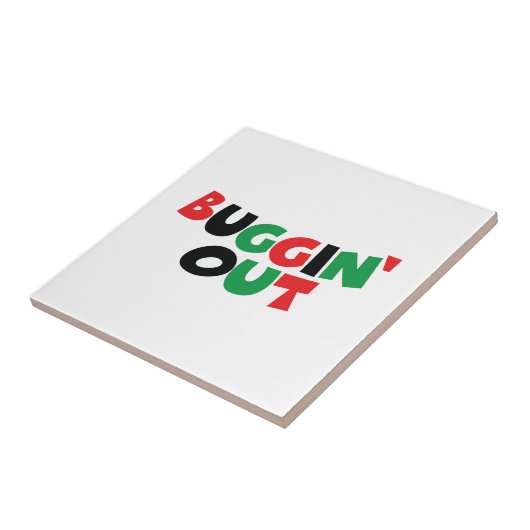 Buggin-out Tegeltje (Zijkant)