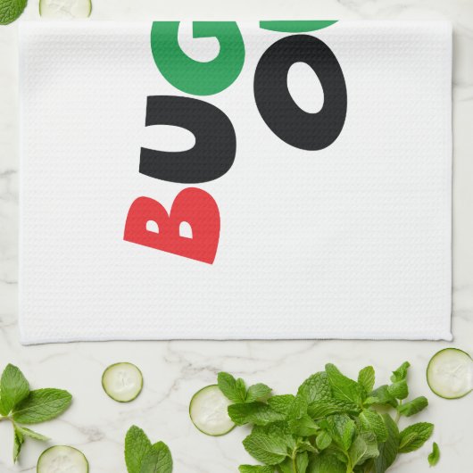 Buggin-out Theedoek (Gevouwen)