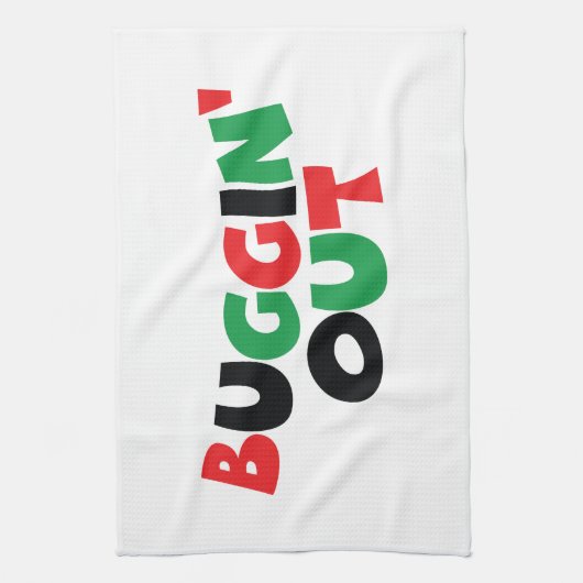 Buggin-out Theedoek (Verticaal)