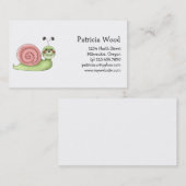 Buggin' U ・ Green & Roze slak Visitekaartje (Voorkant / Achterkant)