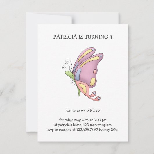Buggin’ you ・ Butterfly Kaart (Voorkant)