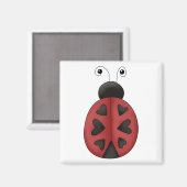 Buggin’ You Ladybug Hearts Magneet (Voorkant / Achterkant)