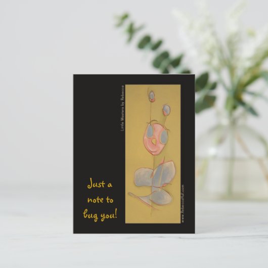 Bugging Briefkaarten (Staand voorkant)