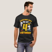 Bugging Out op mijn 4e verjaardag Funny Insect and T-shirt (Voorkant volledig)