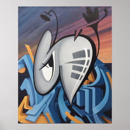 BUGGRATT CITY POSTER (Voorkant)