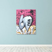 BUGGRATT EVOL 04.26.2018 CANVAS AFDRUK (Insitu (Houten vloer))