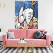 BUGGRATT FIRE HORNET 02.25.2018 CANVAS AFDRUK (Insitu (Woonkamer))