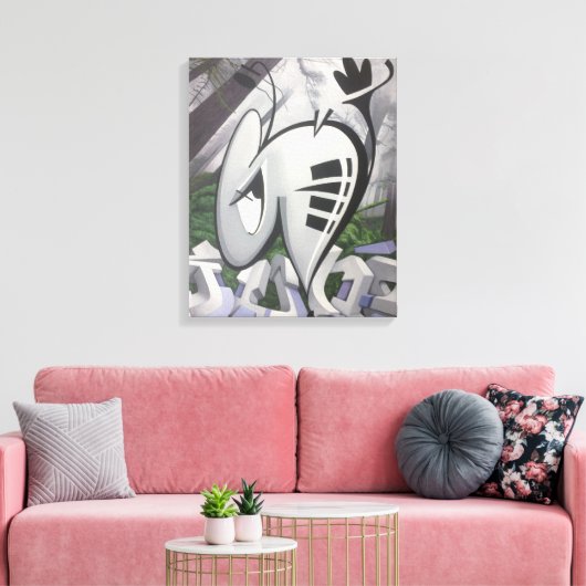 BUGGRATT OERWOUD 04.15.2018 CANVAS AFDRUK (Insitu (Woonkamer))