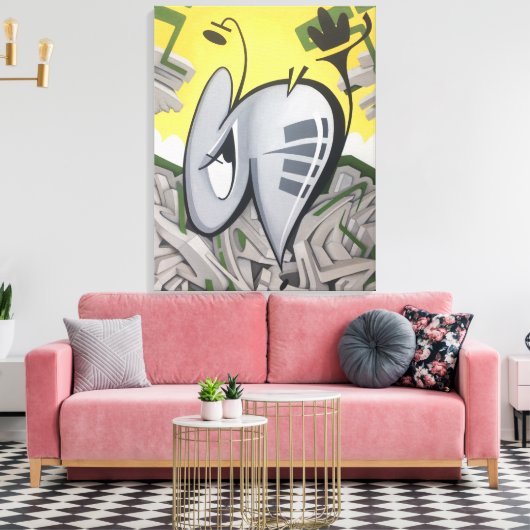 BUGGRATT SURE 03.07.2018 CANVAS AFDRUK (Insitu (Woonkamer))