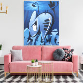 BUGGRATT WATER 03.22.2018 CANVAS AFDRUK (Insitu (Woonkamer))