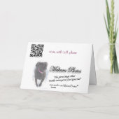 Buggs Dog Susie-customize elke gelegenheid Kaart (Achterkant)