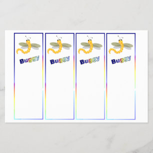 Buggy Book Mark Flyer