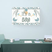 Buggy Boy baby shower banner (Beurs)