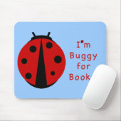 Buggy for Books Mousepad Muismat (Met muis)