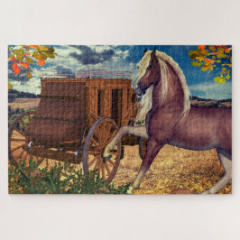 Buggy Horse Fiels Legpuzzel